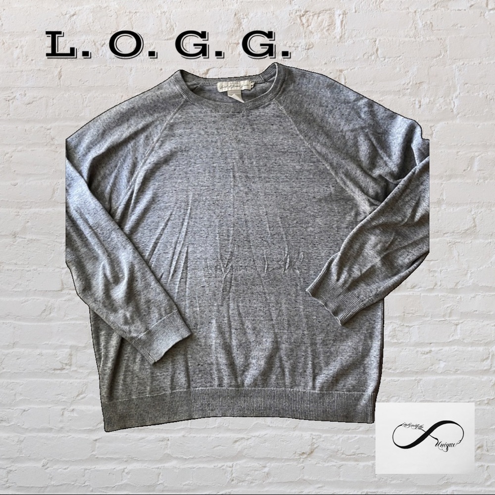 L. O. G. G. Gray cotton sweater-XL